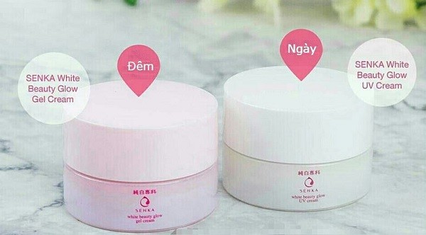 Senka White Beauty Glow Gel Cream
