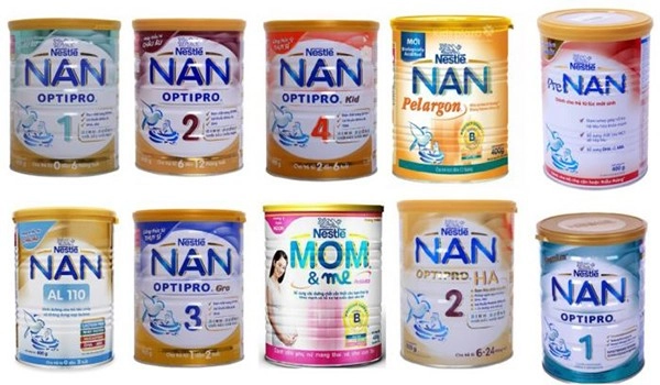 Sữa NAN cho trẻ sơ sinh