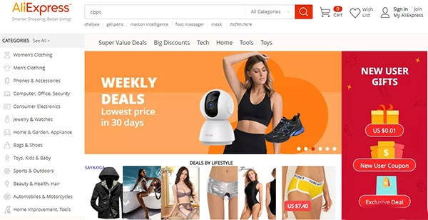 Mã giảm giá Aliexpress
