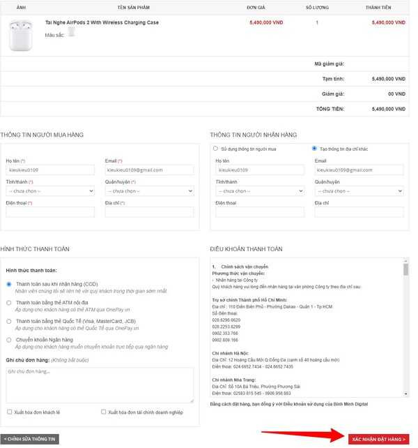Mã giảm giá Bình Minh Digital