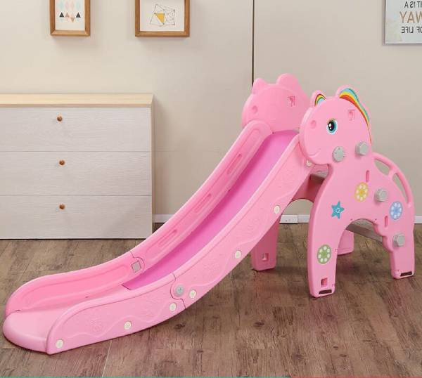 Cầu trượt đơn máng dài 1m70 hình kỳ lân