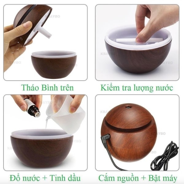 Máy xông tinh dầu