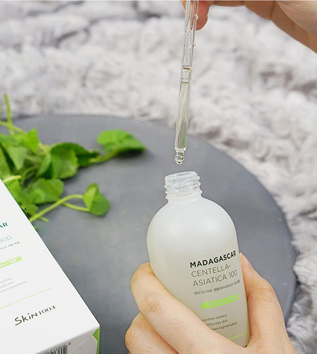 Review Serum Rau Má Madagascar Centella Asiatica Ampoule Hot Nhất Hiện Nay