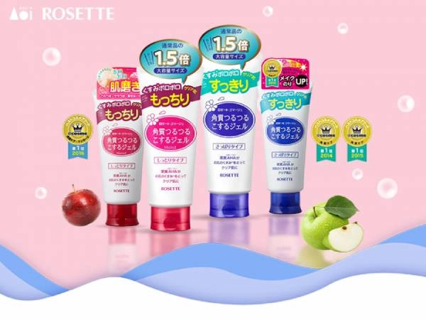 tẩy da chết Rosette