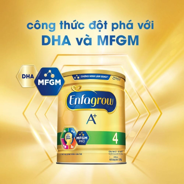 sữa enfa cho trẻ