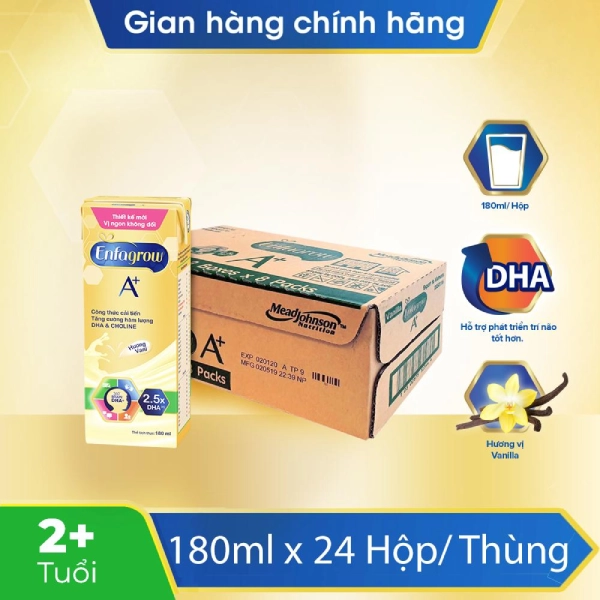 sữa enfa cho trẻ