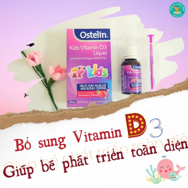 Vitamin D cho trẻ sơ sinh