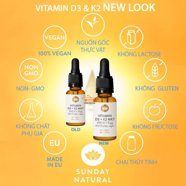 Vitamin D cho trẻ sơ sinh