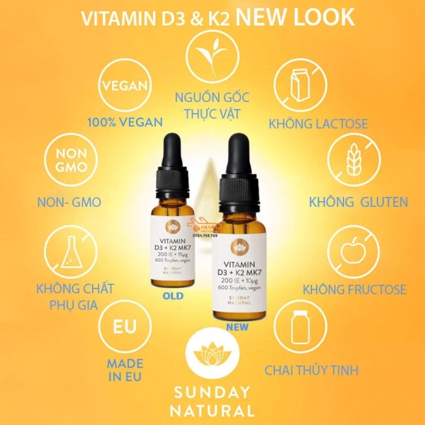 Vitamin D cho trẻ sơ sinh