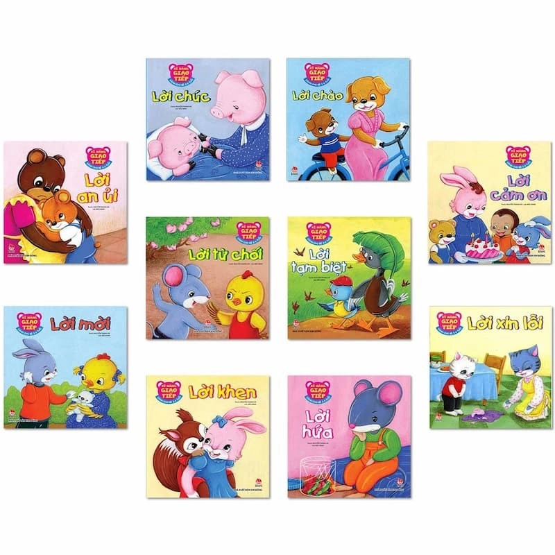 Bộ 10 cuốn sách Phát triển Kĩ năng giao tiếp