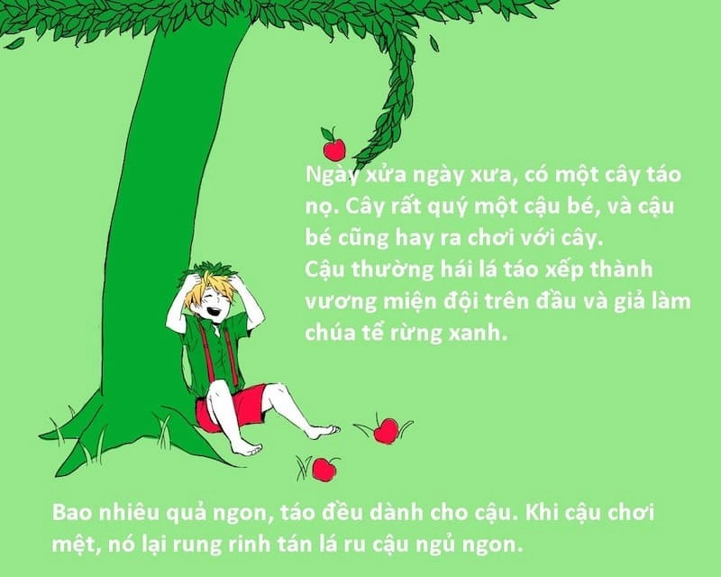 Cây táo yêu thương