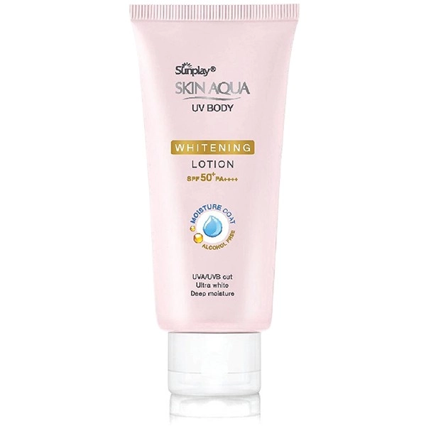 Kem chống nắng dưỡng thể trắng mịn Sunplay Skin Aqua UV Body Whitening Lotion