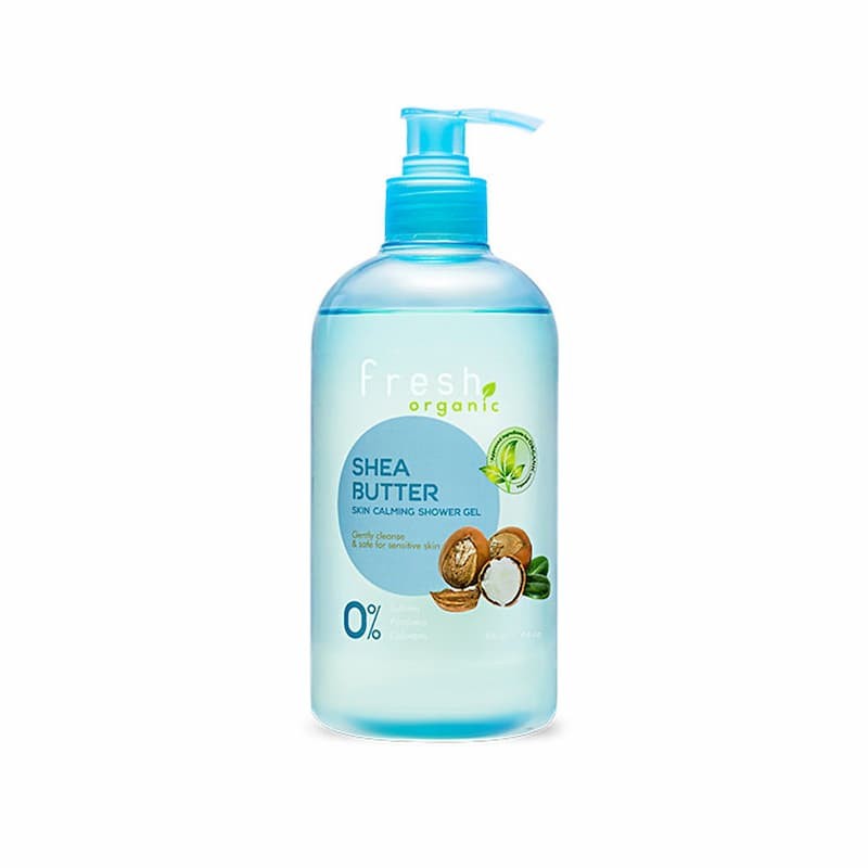 Sữa tắm cho da nhạy cảm Fresh Organic Shea Butter Skin Calming Shower Gel