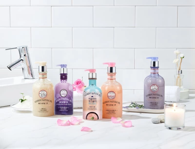 Sữa tắm tẩy tế bào chết On the Body VEILMENT Natural Spa