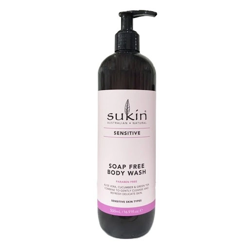 Sữa tắm cho da nhạy cảm Sukin Sensitive Soap Free Body Wash