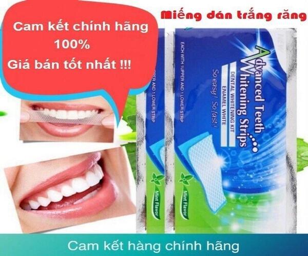 miếng dán trắng răng