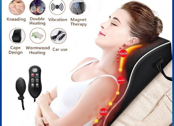 Gối massage hồng ngoại