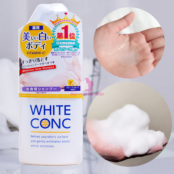 sữa tắm trắng da