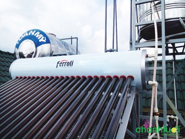 bình nước nóng năng lượng mặt trời