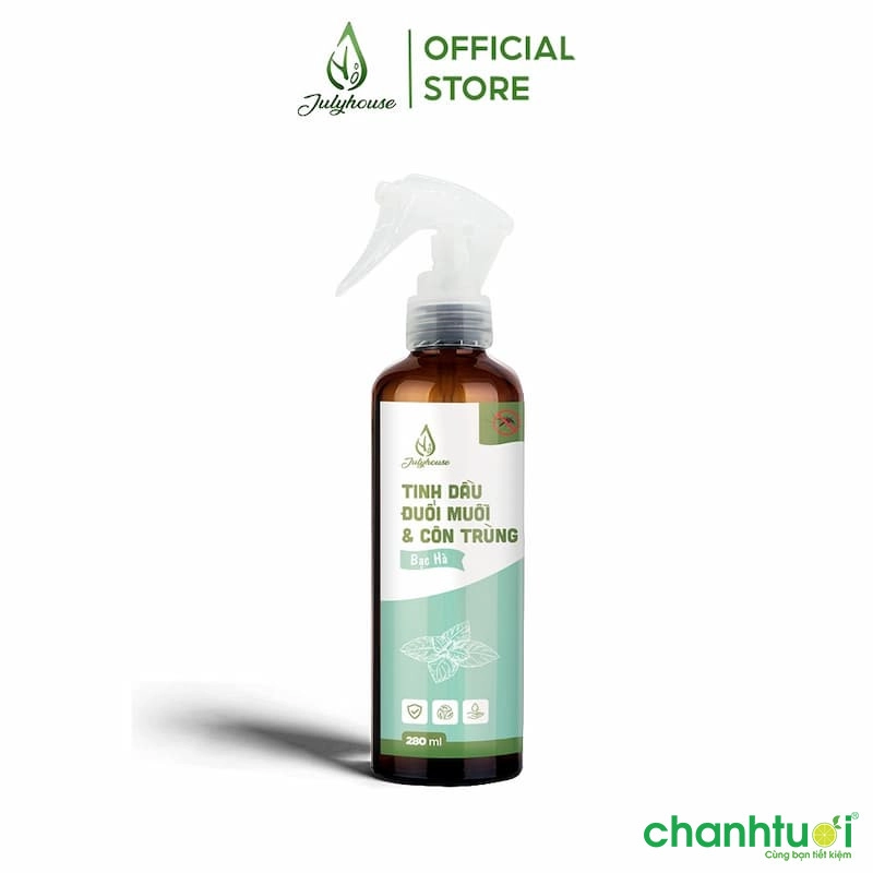 Bình xịt phòng Tinh dầu đuổi muỗi và côn trùng 280ml JULYHOUSE