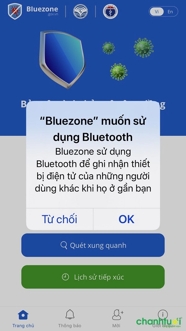 Cách khai báo sức khỏe trên Bluezone