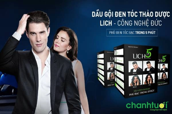 dầu gội đen tóc