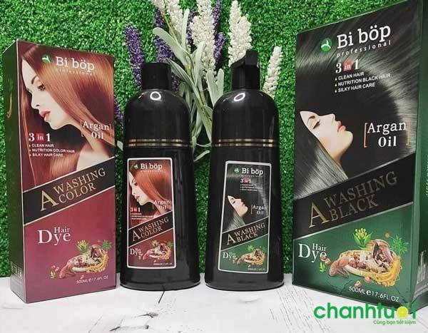 dầu gội đen tóc