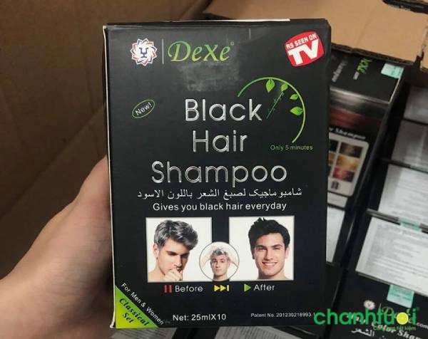 dầu gội đen tóc