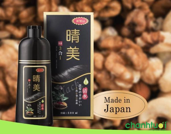 dầu gội đen tóc