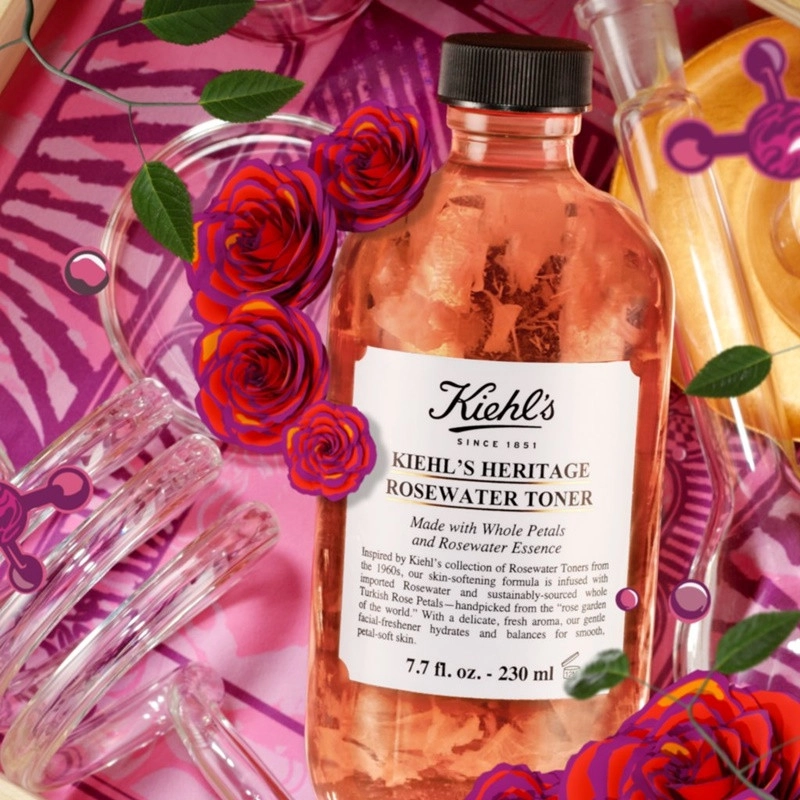 Nước cân bằng Hoa Hồng Kiehl's Rose Water Toner 230ml