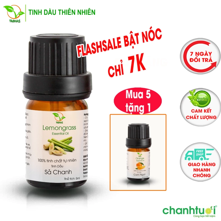 Tinh dầu sả chanh TAMAS 05ml