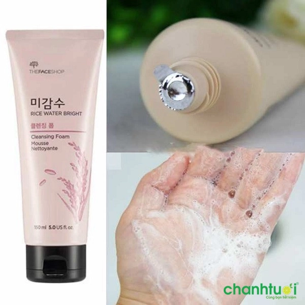 Nước rửa mặt gạo