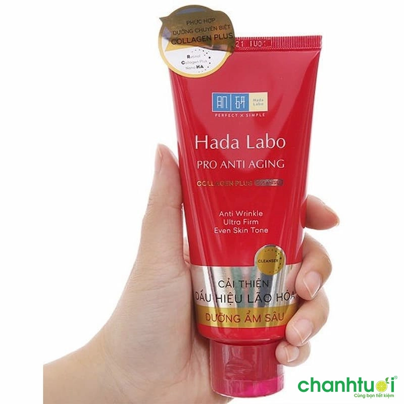 Sữa rửa mặt Pro Anti Aging Collagen Plus Cleanser