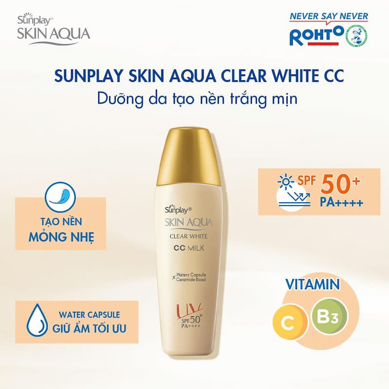 kem chống nắng Skin Aqua cho da dầu