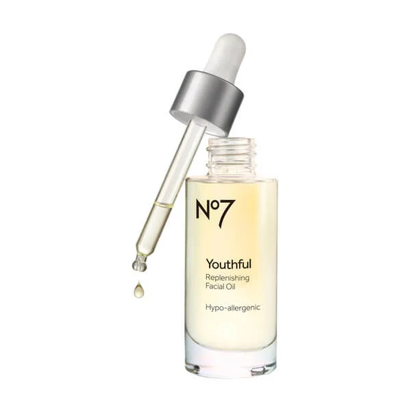 Boots No 7 Youthful Replenishing Facial Oil