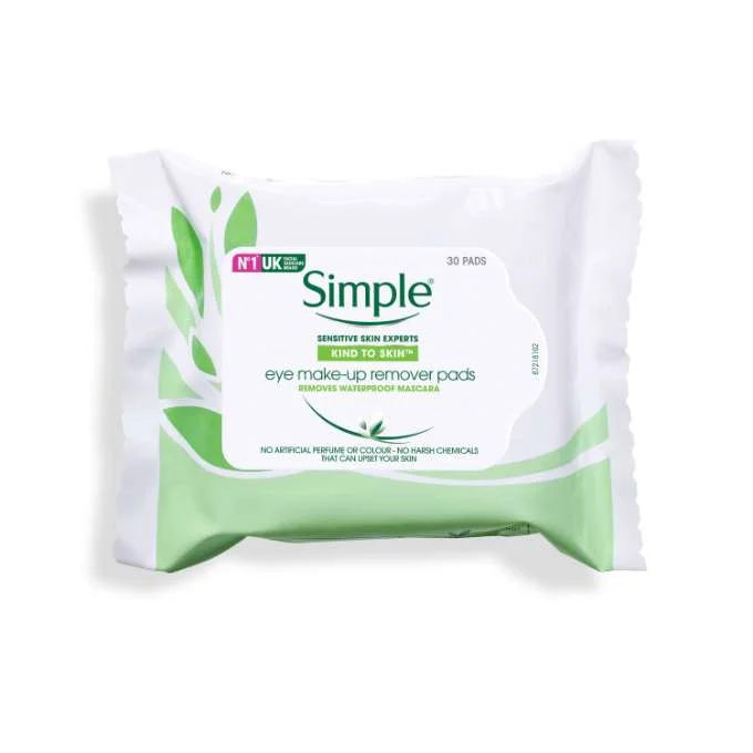 Simple Eye Make Up Remover Pads