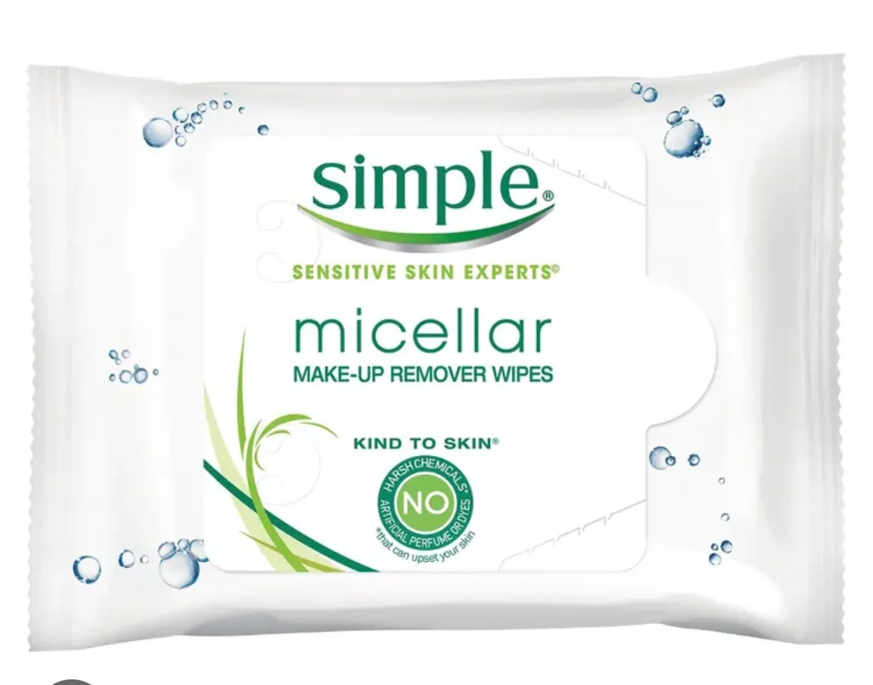 Simple Micellar Makeup Remover Wipes
