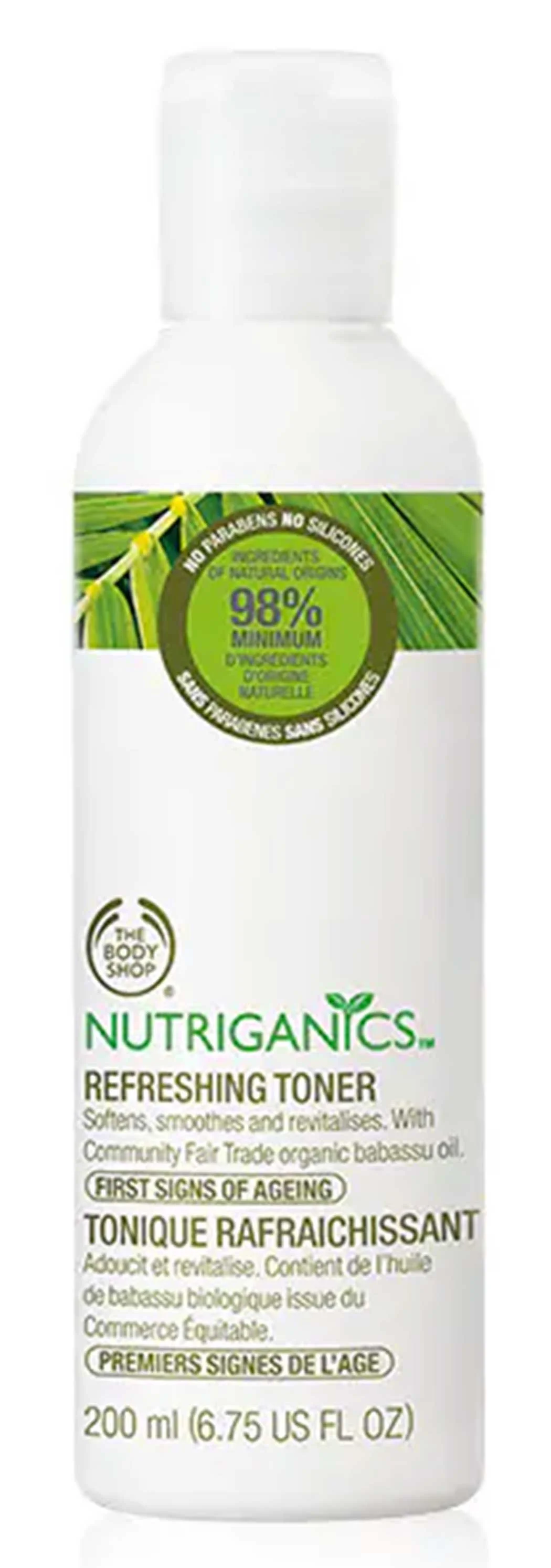 The Body Shop Nutriganics Refreshing Toner