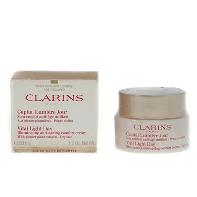Kem dưỡng Clarins Vital Light Day Illuminating Anti Ageing Comfort Cream