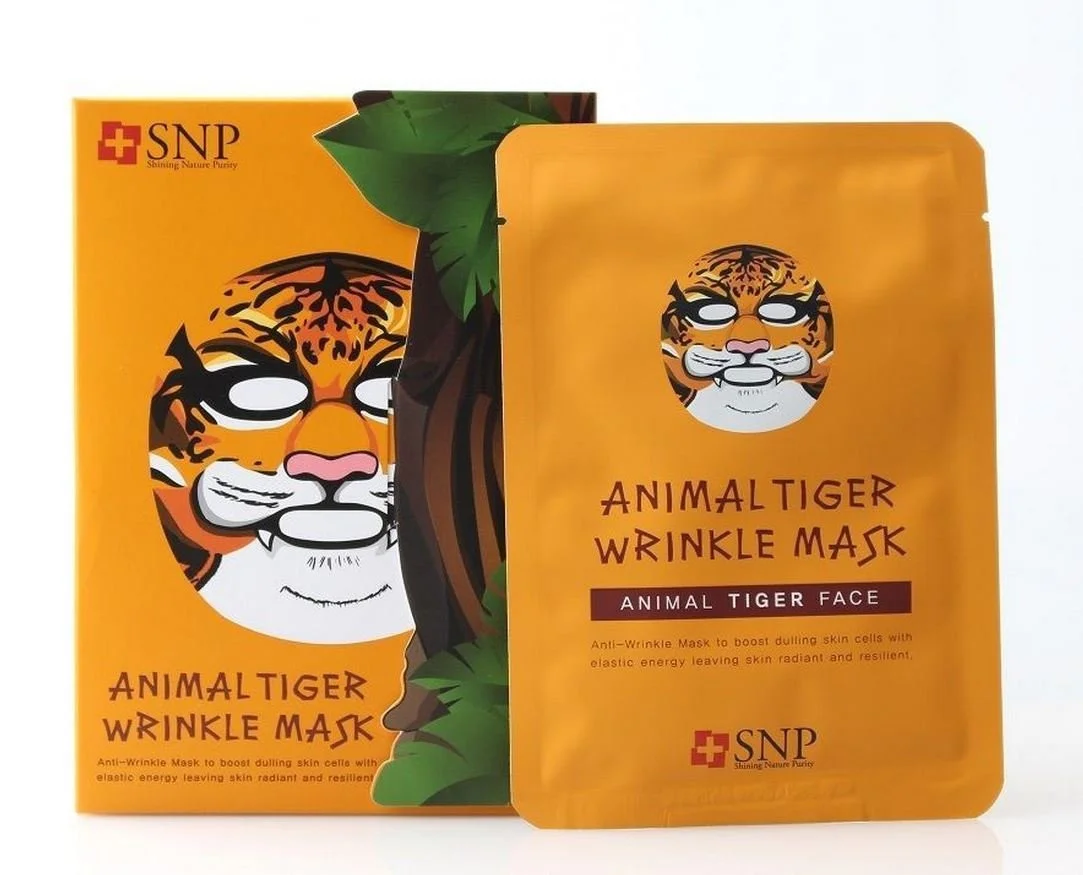 SNP Animal Tiger Wrinkle Mask Sheet