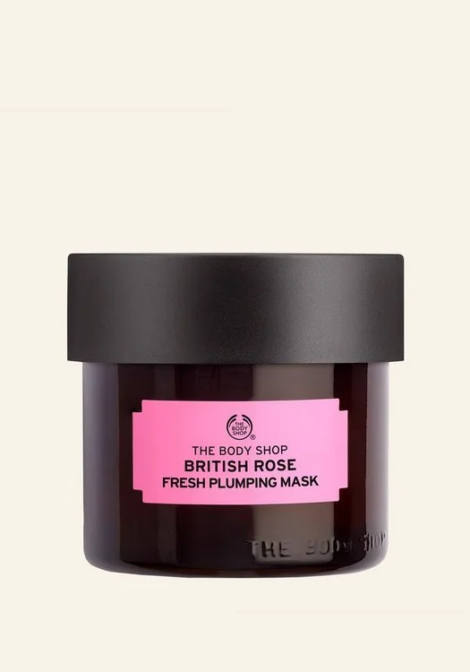 The Body Shop British Rose Fresh Plumping Mask Sachet