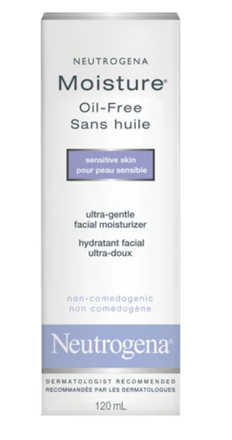 Neutrogena Moisture Oil Free for Sensitive Skin (Canadian Version)