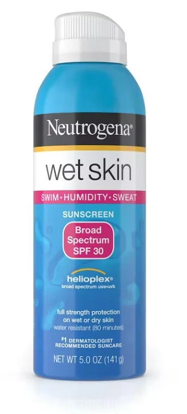 Kem chống nắng cho trẻ em Neutrogena Wet Skin Sunscreen Spray SPF 30