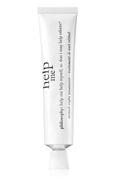philosophy help me retinol night treatment