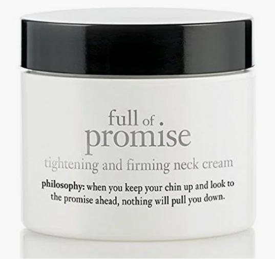 philosophy full of promise tightening and firming neck cream