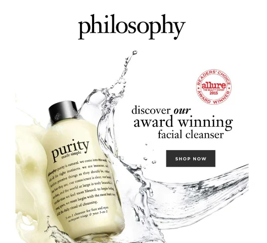 philosophy Travel Size Purity Made Simple One Step Facial Cleanser