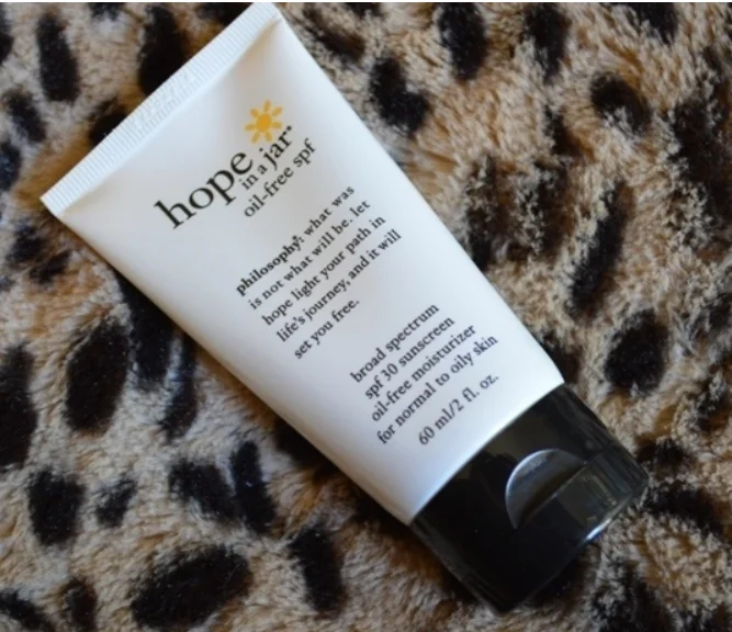 philosophy hope oil free moisturizer SPF 30