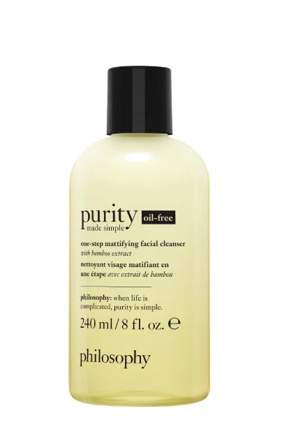 philosophy purity made simple mineral oil free facial cleansing oil