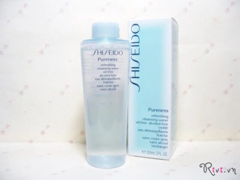 Shiseido Pureness Refreshing Cleansing Water Oil Free Alcohol Free