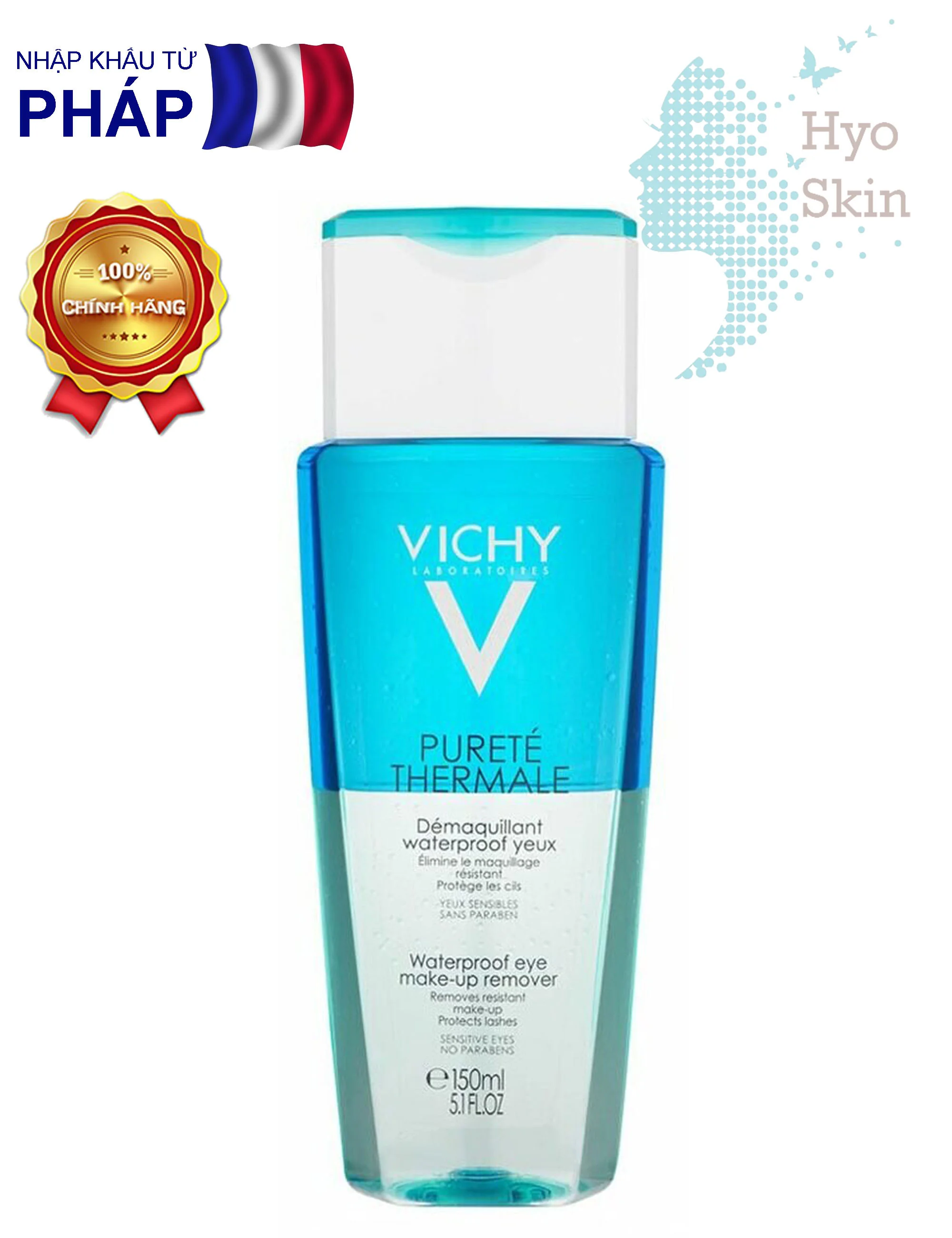 Tẩy trang mắt Vichy Purete Thermale Eye Make Up Remover for Sensitive Eyes